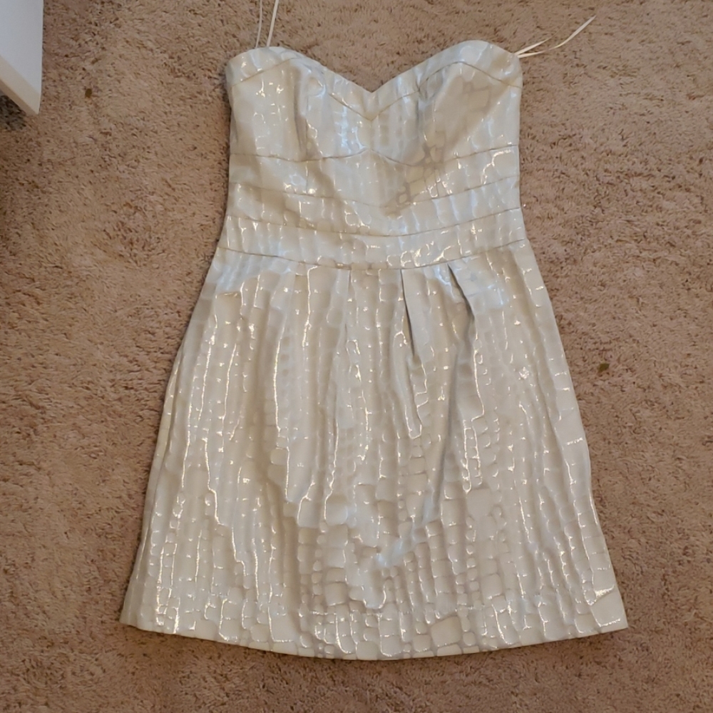 Snake print minidress